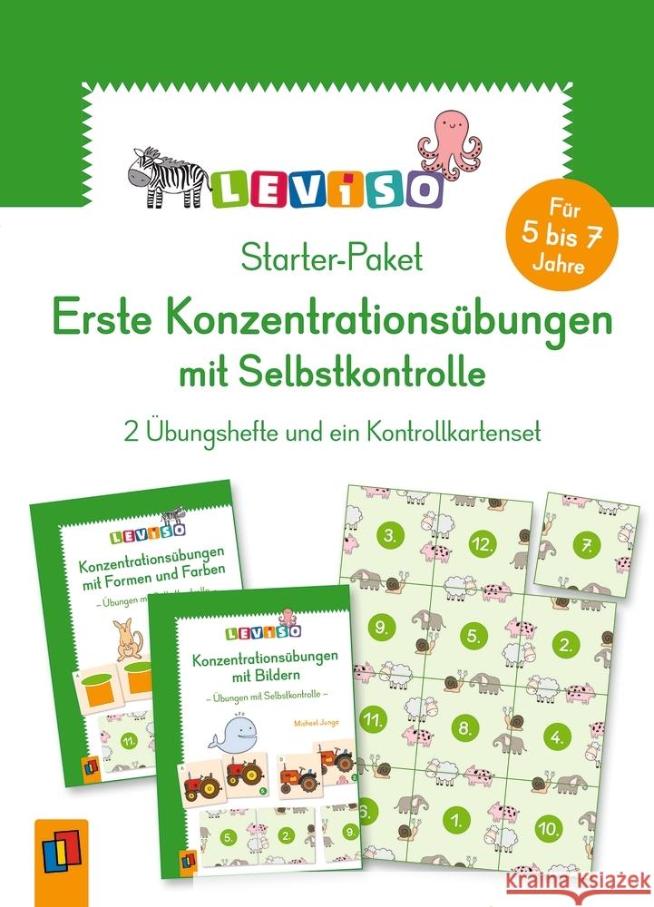 Starter-Paket - Erste Konzentrationsübungen mit Selbstkontrolle Junga, Michael 9783834661982 Verlag an der Ruhr - książka