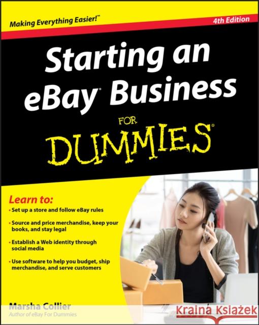Starting an Ebay Business for Dummies Collier, Marsha 9781118004678  - książka