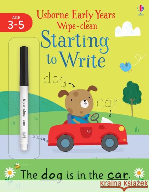 Starting to Write Greenwell, Jessica 9781474968447 Usborne Publishing - książka