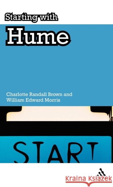 Starting with Hume Charlotte R Brown 9781847065292  - książka