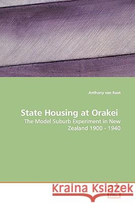 State Housing at Orakei Anthony Va 9783639157338 VDM Verlag - książka