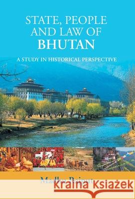 State, People Law Of Bhutan Madhu Rajput 9789351280767 Gyan Books - książka
