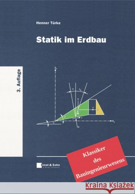 Statik im Erdbau Henner Türke 9783433032374  - książka