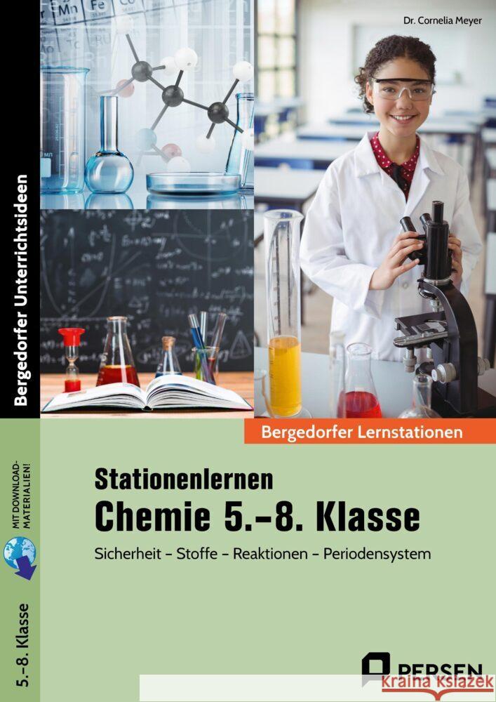 Stationenlernen Chemie 5.-8. Klasse Meyer, Cornelia 9783403211778 Persen Verlag in der AAP Lehrerwelt - książka