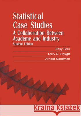 STATISTICAL CASE STUDIES STUDENT EDITION  9780898714210 SOCIETY FOR INDUSTRIAL & APPLIED MATHEMATICS, - książka