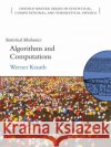 statistical mechanics: algorithms and computations  Krauth, Werner 9780198515364 Oxford University Press