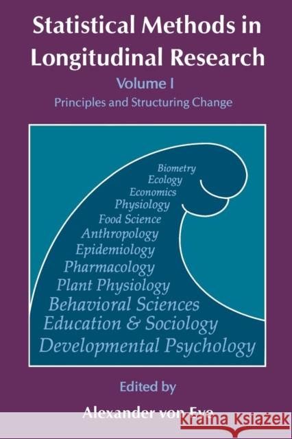 Statistical Methods in Longitudinal Research: Principles and Structuring Change: Volume 1 Alexander von Eye (Michigan State University, East Lansing, U.S.A.) 9780127249629 Elsevier Science Publishing Co Inc - książka