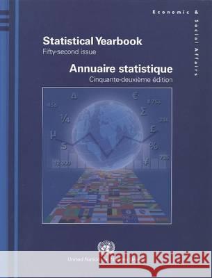 Statistical Yearbook: Fifty-Second Issue United Nations 9789210612470 United Nations - książka