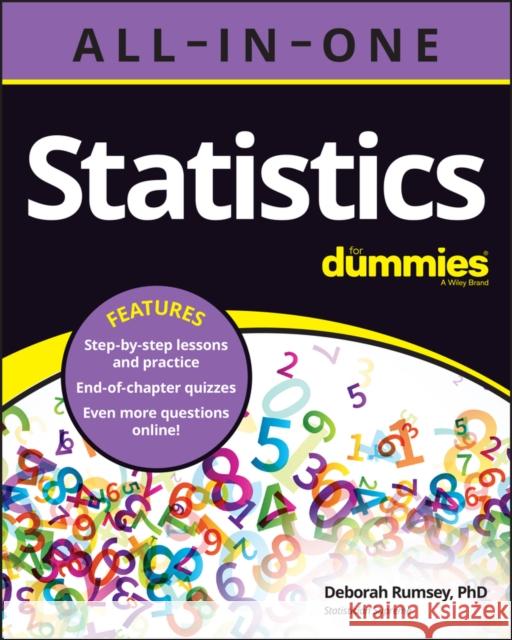 Statistics All-in-One For Dummies Deborah J. Rumsey 9781119902560 John Wiley & Sons Inc - książka