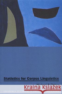 Statistics for Corpus Linguistics Michael Oakes 9780748608171  - książka