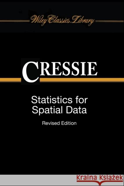 Statistics for Spatial Data Cressie, Noel 9781119114611 John Wiley & Sons - książka