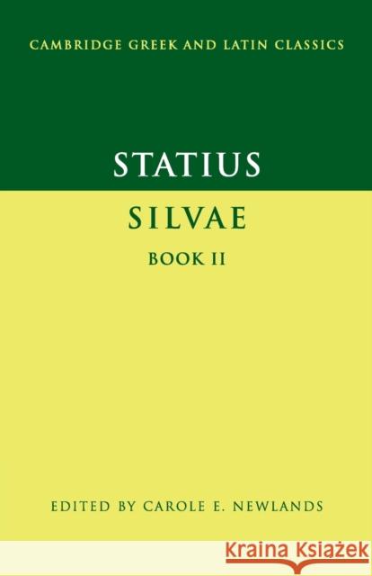 Statius: Silvae Book II  Statius 9780521666237 CAMBRIDGE UNIVERSITY PRESS - książka