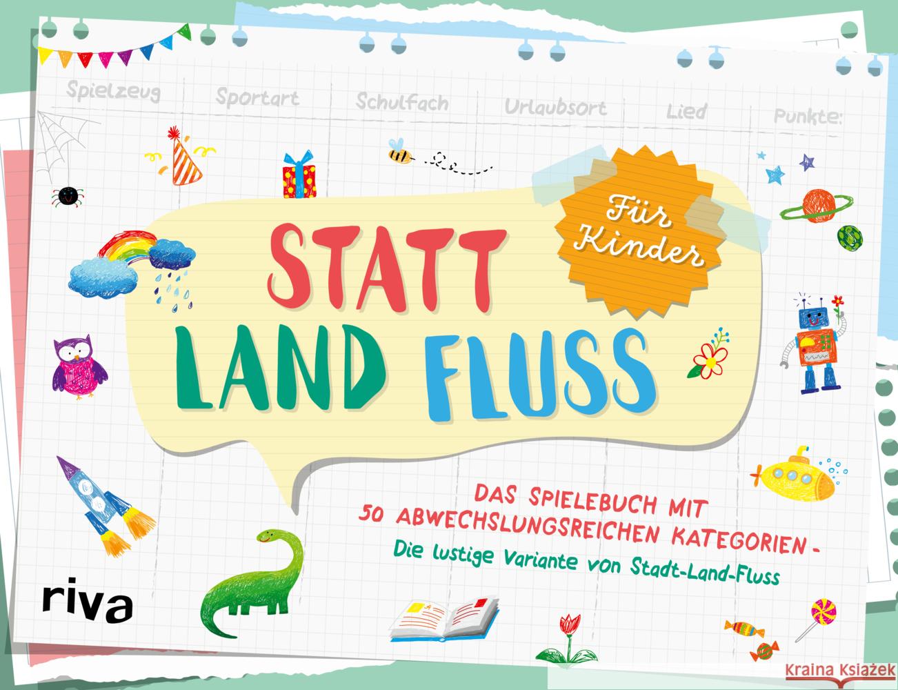 Statt Land Fluss für Kinder Graf, Carolina 9783742316523 riva Verlag - książka