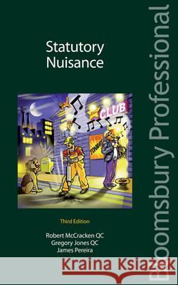 Statutory Nuisance: Third Edition Robert McCracken 9781847667014  - książka