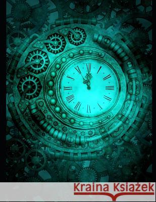 Steampunk Clock Sheet Music Paper: For Composers and Musicians Sci-Fi Essentials 9781798166017 Independently Published - książka