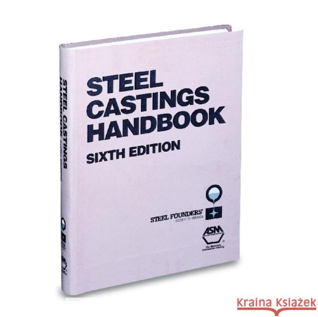 Steel Castings Handbook Malcolm Blair 9780871705563 Eurospan - książka