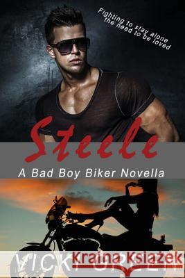 Steele (A Bad Boy Biker Novella) Krick, Kathy 9781502443557 Createspace - książka