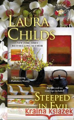 Steeped in Evil Laura Childs 9780425252642 Berkley Books - książka