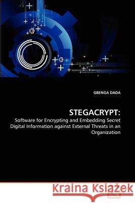 Stegacrypt Gbenga Dada 9783639305883 VDM Verlag - książka