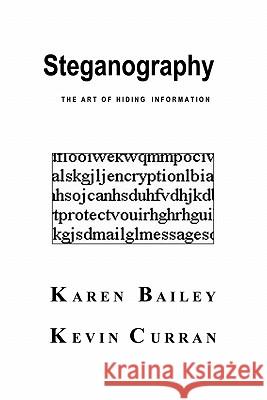 Steganography Karen Bailey Kevin Curran 9781594576676 Booksurge Publishing - książka