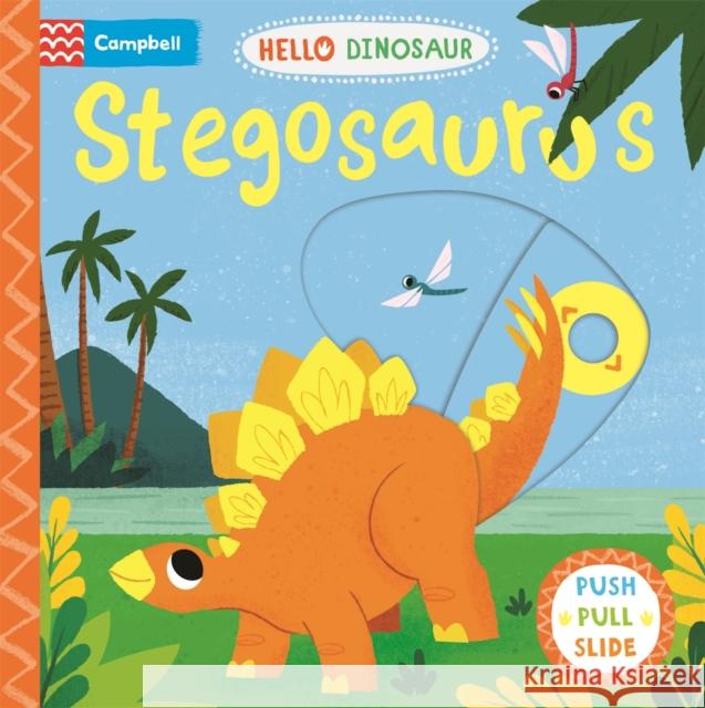 Stegosaurus: A Push Pull Slide Dinosaur Book Campbell Books 9781529071115 Pan Macmillan - książka