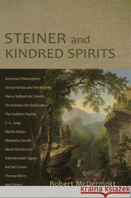 Steiner and Kindred Spirits Robert A. McDermott 9781621481362 Steiner Books - książka
