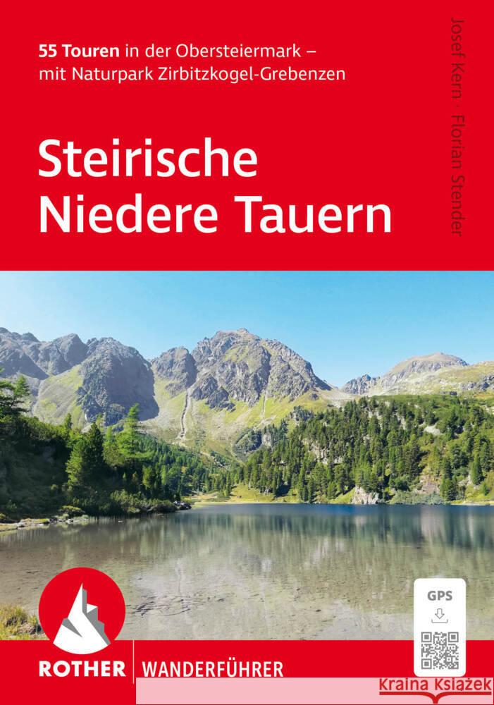Steirische Niedere Tauern Kern, Josef, Stender, Florian 9783763347490 Bergverlag Rother - książka