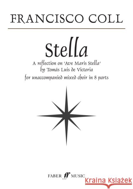 Stella (Mixed Voice Choir)   9780571536528  - książka