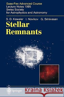 Stellar Remnants: Saas-Fee Advanced Course 25. Lecture Notes 1995. Swiss Society for Astrophysics and Astronomy Kawaler, S. D. 9783642082641 Springer - książka