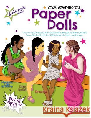 Stem Super-Heroines Paper Dolls Brittany Goris 9781729644270 Createspace Independent Publishing Platform - książka