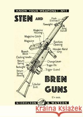Sten and Bren Guns Anon 9781474535380 Naval & Military Press - książka