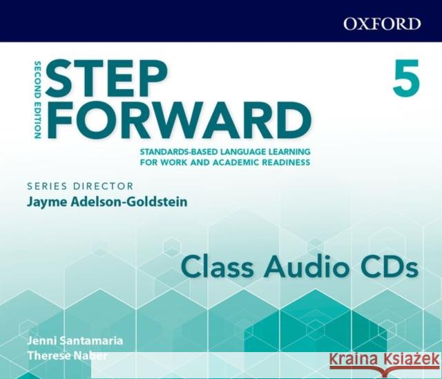 Step Forward 2e 5 CDs Oxford University Press 9780194492881 Oxford University Press - książka