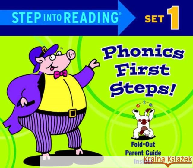 Step into Reading Phonics First Steps, Set 1 Ron Lieser 9780375825774 Random House USA Inc - książka