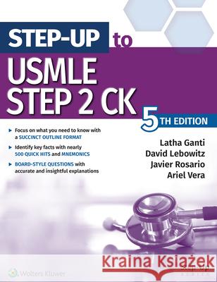 Step-Up to USMLE Step 2 Ck Latha Ganti 9781975106263 LWW - książka