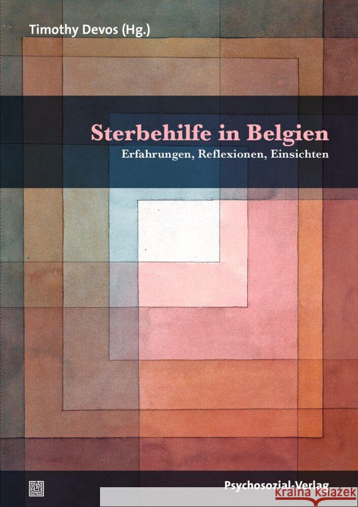 Sterbehilfe in Belgien  9783837931655 Psychosozial-Verlag - książka