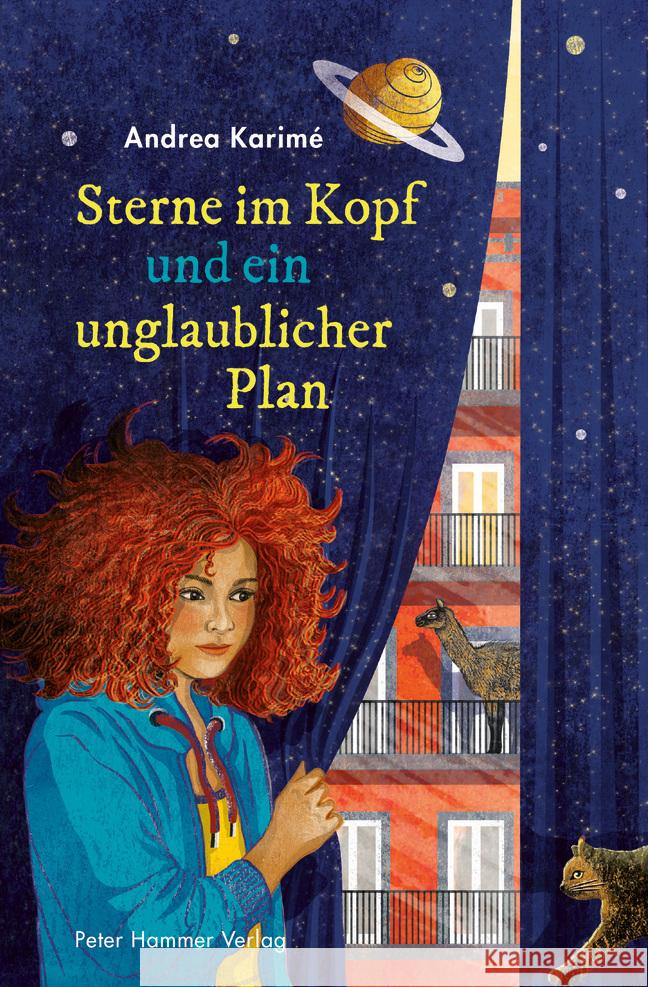 Sterne im Kopf und ein unglaublicher Plan Karimé, Andrea 9783779506515 Peter Hammer Verlag - książka