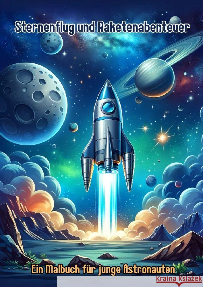 Sternenflug und Raketenabenteuer: Ein Malbuch f?r junge Astronauten Maxi Pinselzauber 9783384199959 Tredition Gmbh - książka
