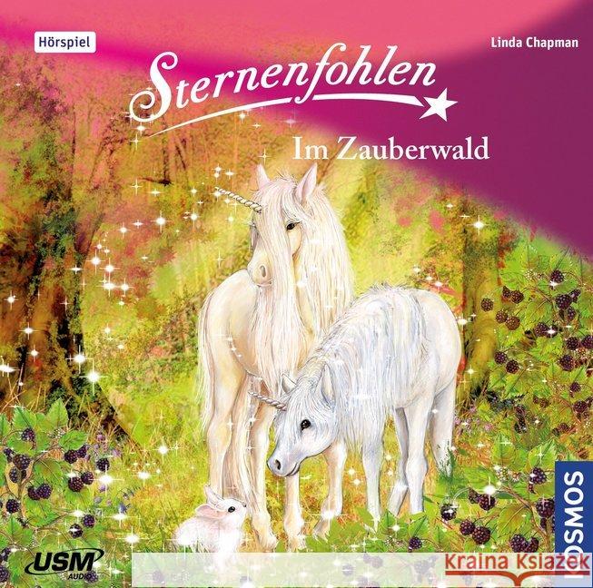 Sternenfohlen - Im Zauberwald, 1 Audio-CD : Im Zauberwald, Hörspiel. CD Standard Audio Format Chapman, Linda 9783803231338 United Soft Media (USM) - książka
