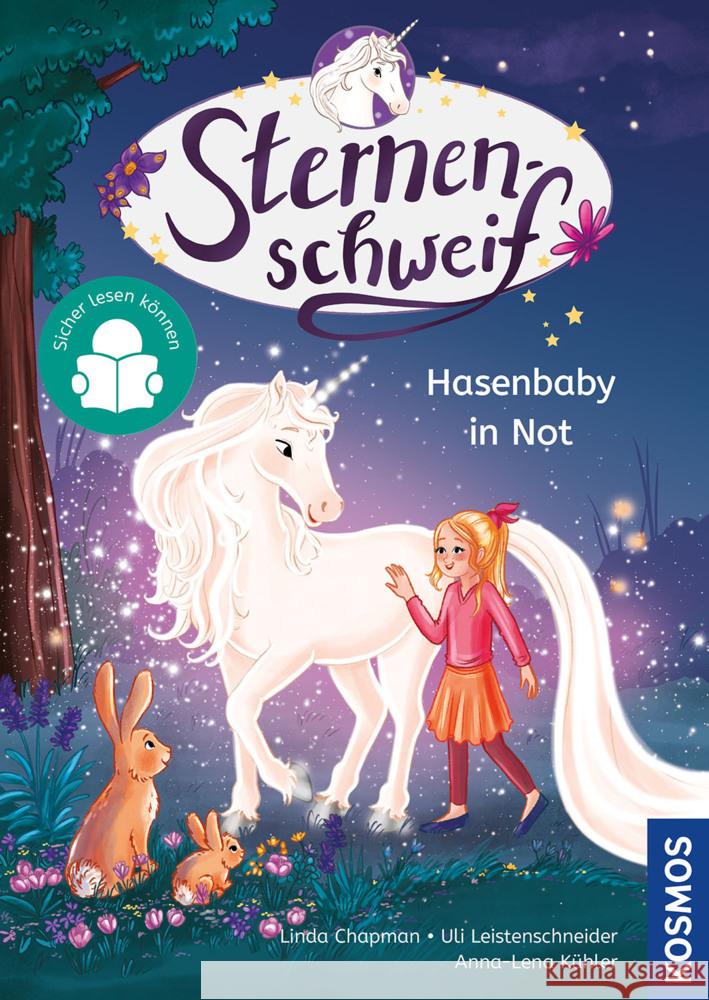 Sternenschweif,6, Hasenbaby in Not Chapman, Linda, Leistenschneider, Uli 9783440182192 Kosmos (Franckh-Kosmos) - książka