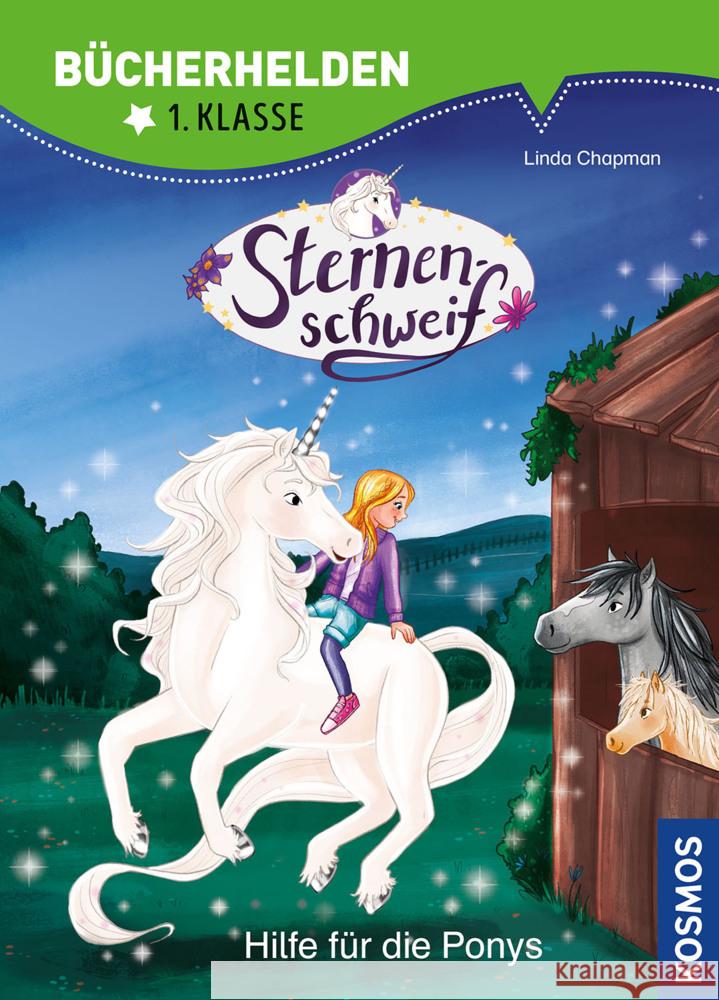 Sternenschweif, Bücherhelden 1. Klasse, Hilfe für die Ponys Chapman, Linda 9783440171011 Kosmos (Franckh-Kosmos) - książka