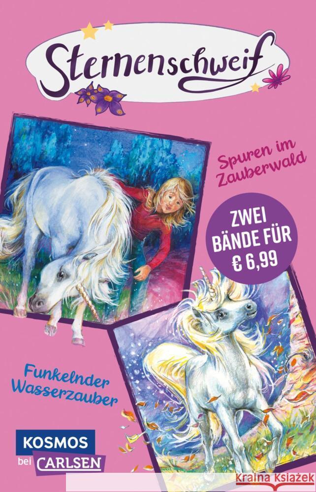 Sternenschweif: Doppelband - Enthält die Bände: Spuren im Zauberwald / Funkelnder Wasserzauber Chapman, Linda 9783551320667 Carlsen - książka