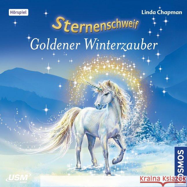 Sternenschweif (Folge 51): Goldener Winterzauber, 1 Audio-CD : Goldener Winterzauber, Hörspiel. CD Standard Audio Format Chapman, Linda 9783803236500 United Soft Media (USM) - książka