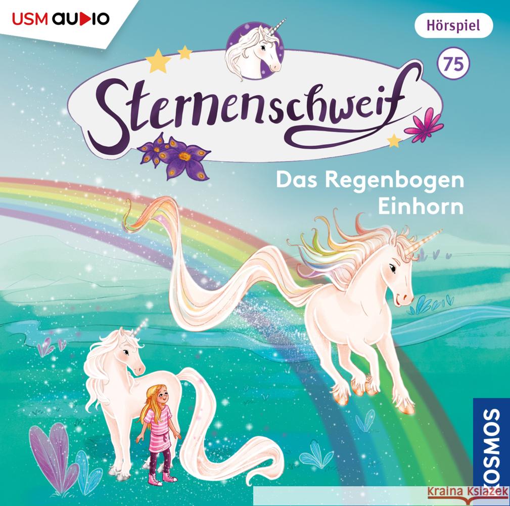 Sternenschweif (Folge 75): Das Regenbogen Einhorn, 1 Audio-CD Chapman, Linda 9783803236760 United Soft Media (USM) - książka