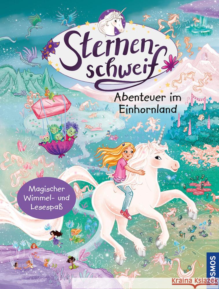 Sternenschweif, Wimmelbuch, Abenteuer im Einhornland Chapman, Linda 9783440180563 Kosmos (Franckh-Kosmos) - książka