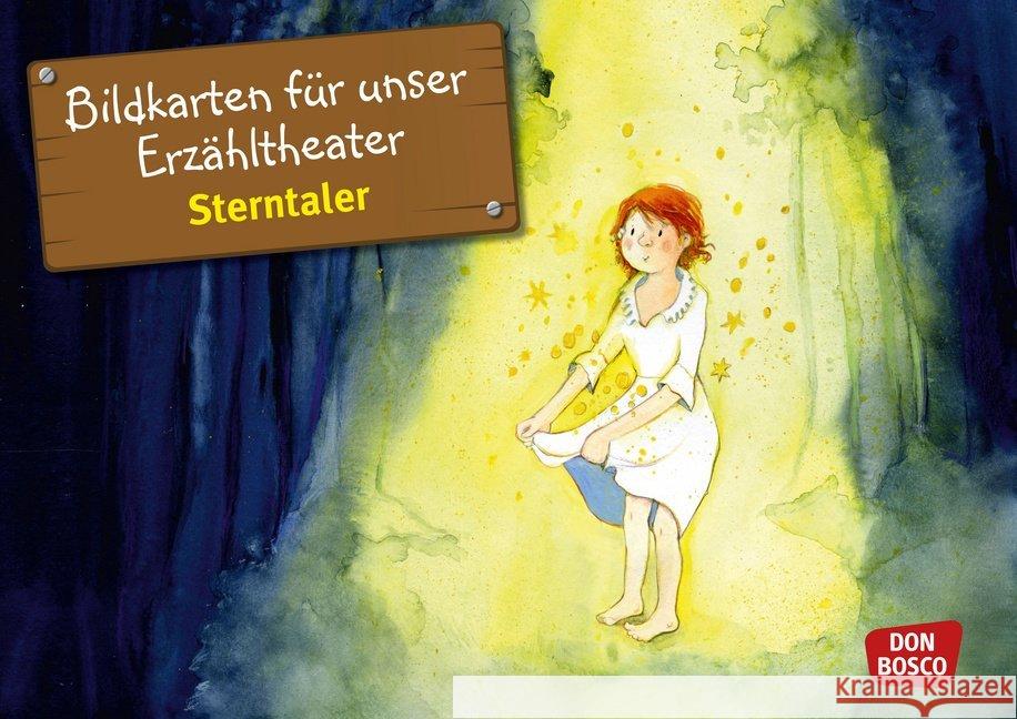 Sterntaler, Kamishibai Bildkartenset : Entdecken. Erzählen. Begreifen: Märchen Grimm, Jacob, Grimm, Wilhelm 4260179511196 Don Bosco Medien - książka