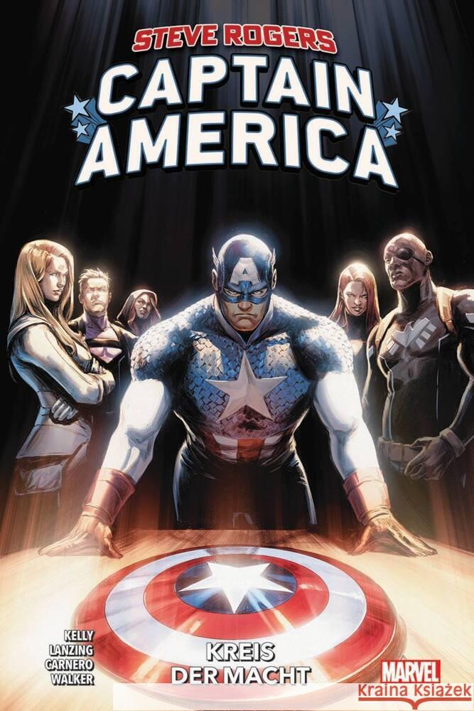 Steve Rogers: Captain America Kelly, Collin, Carnero, Carmen, Lanzing, Jackson 9783741633744 Panini Manga und Comic - książka