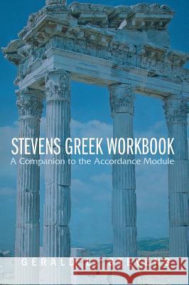 Stevens Greek Workbook Gerald L Stevens 9781498245388 Pickwick Publications - książka