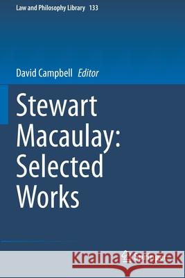 Stewart Macaulay: Selected Works  9783030339326 Springer International Publishing - książka