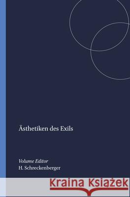 Ästhetiken des Exils  9789042009653 Brill (JL) - książka