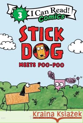 Stick Dog Meets Poo-Poo Tom Watson Tom Watson 9780063395336 Harperalley - książka
